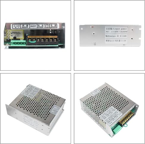 RATTMMOTOR 800W Mach3 Fuction CNC Spindle Motor Speed Controller 6A Power Supply Converter AC110V/220V Compatible with 800W Spindle Motor for CNC Router Milling Machine in Kuwait