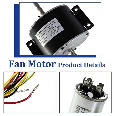 Fan Motor 1/5 HP Replacement for 3315332.005 Broad Ocen in Kuwait