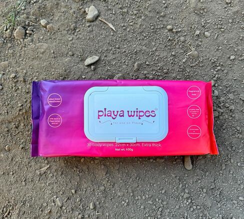 Eco-Friendly, Skin-Safe Bamboo Body Wipes. Extra Large, Extra Thick. 30 count. in Kuwait