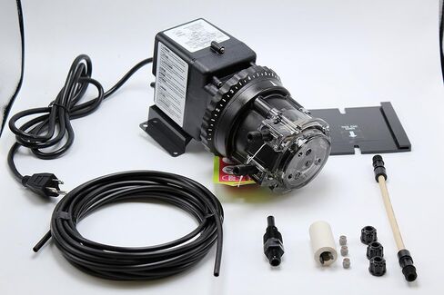 Stenner Pump 45m1 - Stenner Peristaltic Pump Adjustable Head - Rated at 0.2 to 3 gpd adjustable head. Rated at 25 psi. - Ideal Chlorine Injection Pump. 120 Volts, Model number 45MJL1A2S in Kuwait
