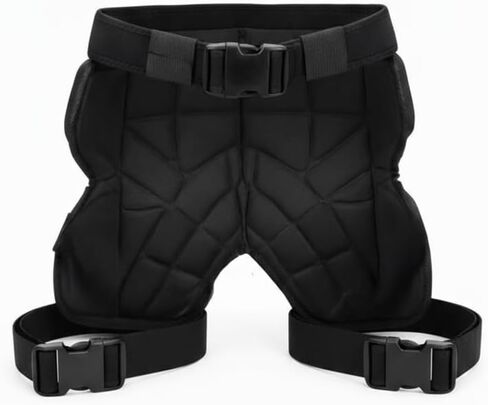 3D Hip Butt Protection with EVA Pads, Easy to Wear & Adjustable| Protective Gear for Snowboarding Skating Fishing, Daily Use in Kuwait