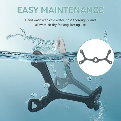 2 Pack WISP Replacement Fabric Frame (No Headgear/Frame Only) Fabric Frame Replacement for Wisp CPAP Headgear Standard Size in Kuwait