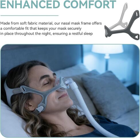 2 Pack WISP Replacement Fabric Frame (No Headgear/Frame Only) Fabric Frame Replacement for Wisp CPAP Headgear Standard Size in Kuwait