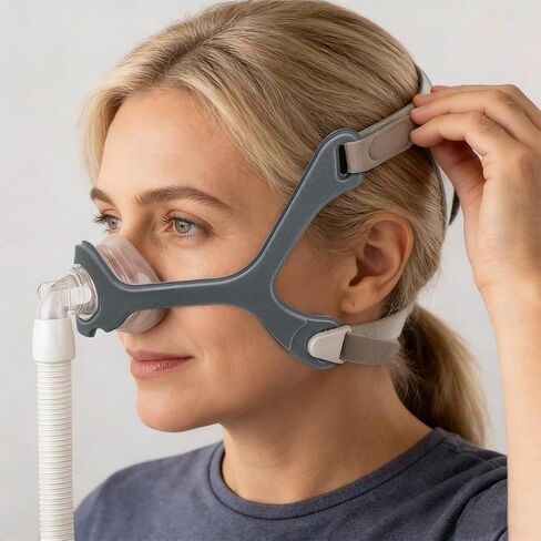 2 Pack WISP Replacement Fabric Frame (No Headgear/Frame Only) Fabric Frame Replacement for Wisp CPAP Headgear Standard Size in Kuwait