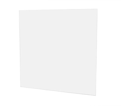 Acrylic Clear Plexiglass Cast Sheet 1/4" x 24" x 24" Nominal in Kuwait