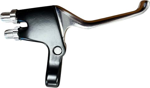 Dual Pull Bicycle Brake Lever – Right Hand Alloy Lever for Both Brakes with One Hand – Locking Design – Fits E-Bike MTB, Trike, Motorbikes, Dirt Bikes Gravel, Recumbent & More – U.S. Patent 6298744 in Kuwait