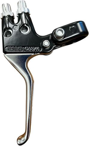Dual Pull Bicycle Brake Lever – Right Hand Alloy Lever for Both Brakes with One Hand – Locking Design – Fits E-Bike MTB, Trike, Motorbikes, Dirt Bikes Gravel, Recumbent & More – U.S. Patent 6298744 in Kuwait