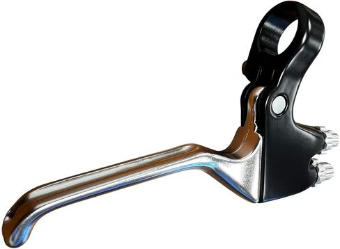 Dual Pull Bicycle Brake Lever – Right Hand Alloy Lever for Both Brakes with One Hand – Locking Design – Fits E-Bike MTB, Trike, Motorbikes, Dirt Bikes Gravel, Recumbent & More – U.S. Patent 6298744 in Kuwait