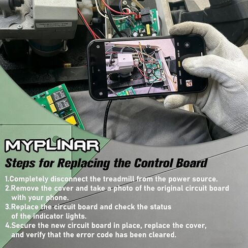 MC1618DLS 386762 Treadmill Control Board Motherboard, Fit for Icon GldsGym Proform Nordic-Track Treadmill Motor Controller, Replace# ZC0547 398056 386816 398076 (Black Sockets) in Kuwait