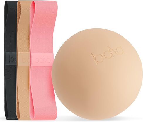 Bala Bands & Bala Balls Home Workout Equipment Bundle - Blush in Kuwait