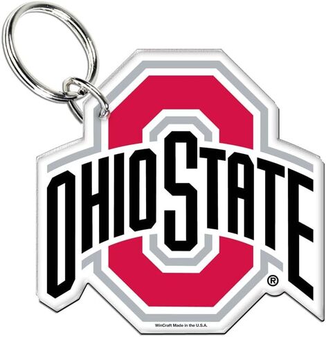 WinCraft Ohio State Buckeyes Acrylic Key Chain Premium in Kuwait