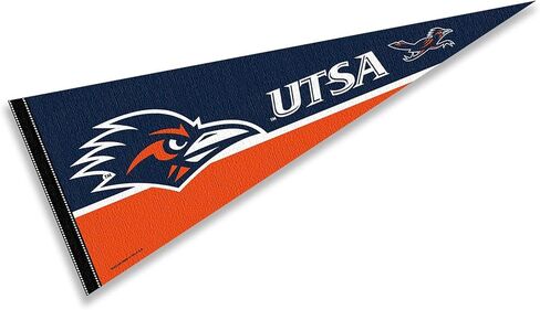 College Flags & Banners Co. Texas San Antonio Roadrunners Wordmark Logo Pennant Banner Flag in Kuwait