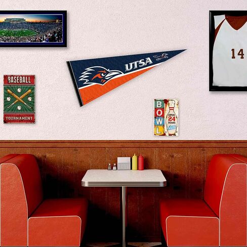College Flags & Banners Co. Texas San Antonio Roadrunners Wordmark Logo Pennant Banner Flag in Kuwait
