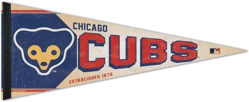 Chicago Cubs Cooperstown Premium Pennant 12" x 30" in Kuwait