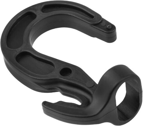 Lovelysp 12PCS Plastic Shock-Absorbing S-Hook Elastic Rope Hook Suitable for 1/4 inch 5/16 inch 3/8 inch Camping Ropes Dedicated Reinforcement Fastener for Outdoor Camping use in Kuwait