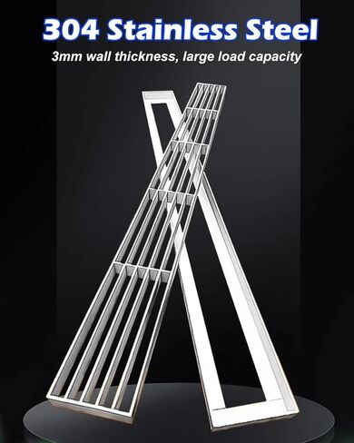 Long Outdoor Drain Grate Trench Drain Kit, Sewerage Gratings System for Driveway/Garage/Yard, 304 Stainless Steel Drainage Channel Grate Cover(100x20x3cm (39.4x7.9x1.2in)) in Kuwait