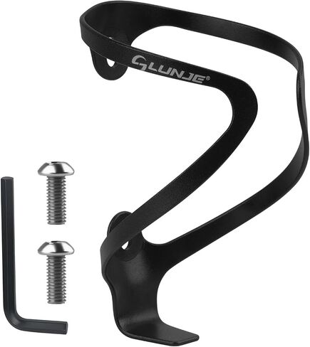 Ultralight Bike Water Bottle Holder - CNC Machined 6061-T6 Aluminum, Universal Bicycle Water Bottle Cage for Mountain Bike, Road Bike, MTB | Lightweight & Durable Water Bottle Holder for Cycling in Kuwait