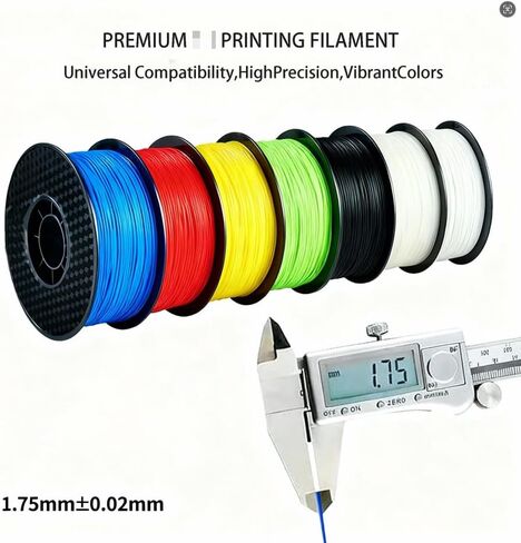 200g Silk PLA 3D Printer Filament Gradient Modeling Material 1.75mm, High Speed Printing Filament, Enhanced Toughness, for Sensory & Fidget Star, Dimensional Accuracy 0.02mm Yellow Green in Kuwait
