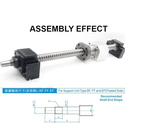 FKFF20 Screw Support Bracket Fixed Linear Bearing FKFF20/FK20/FF20 for Ball SFU2505/SFU2510 in Kuwait