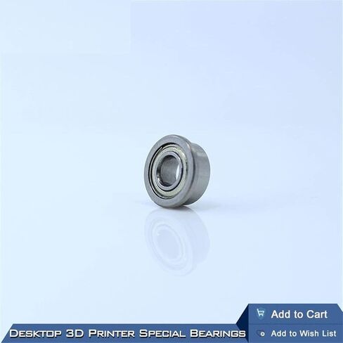 Flanged Bearings for Desktop 3D Printer Special Flange Bushing Ball Bearing F688ZZ 8X16X5mm F688 for Kossel Prusa i3 Parts Industrial Products in Kuwait