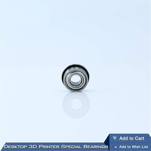 Flanged Bearings for Desktop 3D Printer Special Flange Bushing Ball Bearing F688ZZ 8X16X5mm F688 for Kossel Prusa i3 Parts Industrial Products in Kuwait