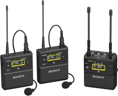 جهاز استقبال سوني UWP-D ثنائي القناة وحزمة Bodypack in Kuwait