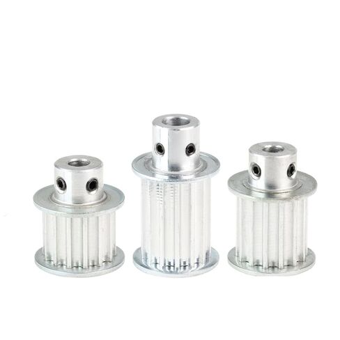5M 14T Alloy Pulley Inner Bore 5/6/6.35/8/10mm Circular Tooth Belt Width 15/20 1Pcs(8 mm (K Shape),Belt Width 20 mm) in Kuwait