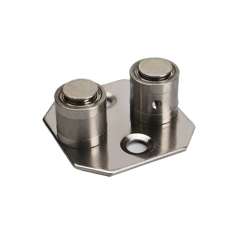 1pcs Folding Sliding Door positioner Wooden Door Lower Guide Wheel Pulley Sliding Door Stopper Guide Stopper Moving Door Locator(A7) in Saudi Arabia