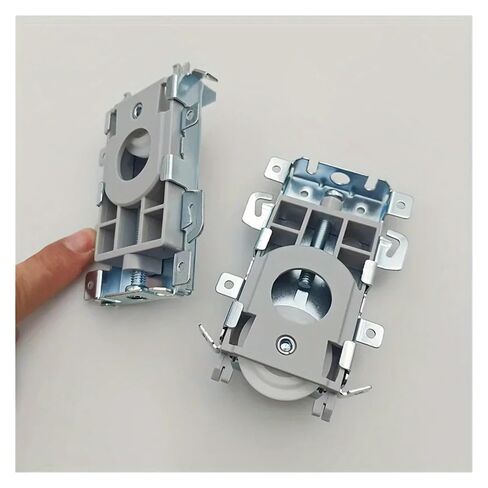 1pc Sliding Door Bottom Wheel Under Mount Cabinet Wardrobe Push Pull Door Pulley Metal cam Roller in Saudi Arabia