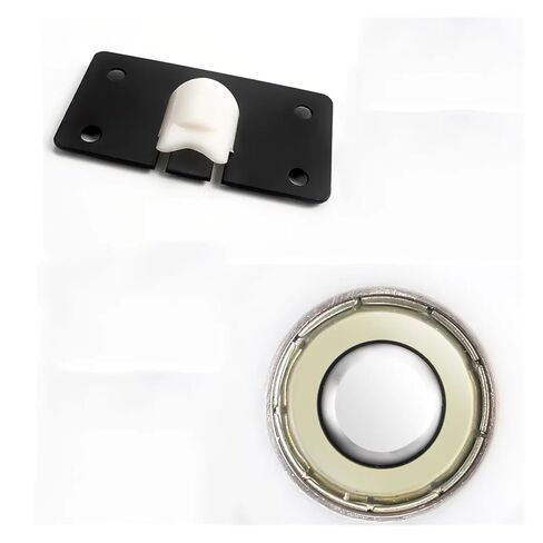 1pc Sliding Door Roller Nylon Iron Wardrobe Door Wheel 85 * 45mm Furniture Closet Easy Open Hanging Door Home Hardware Fittings in Saudi Arabia