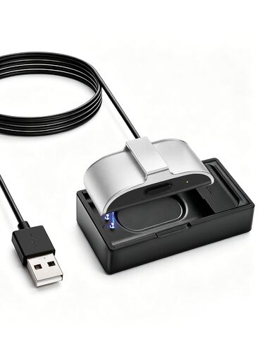 Charger Compatible with Hume Band 1.0, 3.3FT/1M USB Clip Charging Cable, Portable Replacement Charging Dock Cord for Hume Band Fitness Tracker, Black in Saudi Arabia