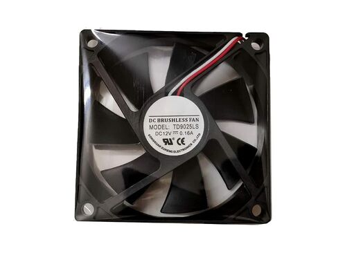 TD9025ls brushless Fan Wine Fridge 12V 0.16A 9CM 1.92W 90x90x25mm 2 Wire Cooling Fan in Kuwait