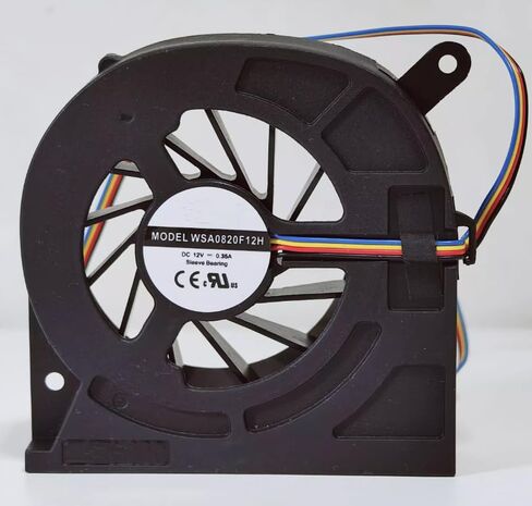 WSA08020F12H 80X80X17MM 12V 0.35A مروحة تبريد 4 أسلاك in Kuwait