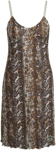 adidas Originals Womens Snakeskin Print Mesh Dress in Kuwait