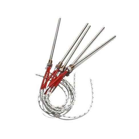 DN6 G1/8 10mm Threaded Cartridge Heater 304SS 6x100-250mm Screw Fixed Single-Head Electric Heating Tube 220V 1Pcs(110V_DN6 6X200MM 250W) in Kuwait