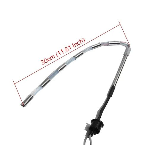 4 Wires Solar Water Temperature Sensor 30CM Silicone Stainless Steel Bendable Probe 1Pcs in Kuwait