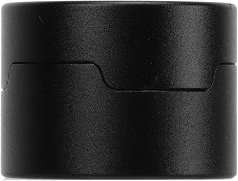Acouto Taom Chalk Netic Billiard Chalk Case Round Aluminum Alloy Box Holder Black for Pool Sports Accessories - Convenient Accessory in Kuwait