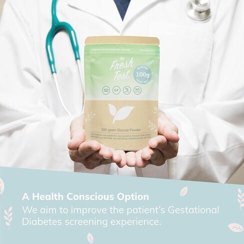 The Fresh Test 100g Powder Drink Mix & Premium Shaker Bottle Bundle, BPA-Free, Leak-Proof, Easy to Use in Kuwait