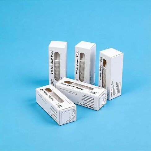 Ear Thermometer Probe Cover 100 Counts Lens Filters Refill Covers for All Braun Disposable Ear Thermometer Caps in Kuwait