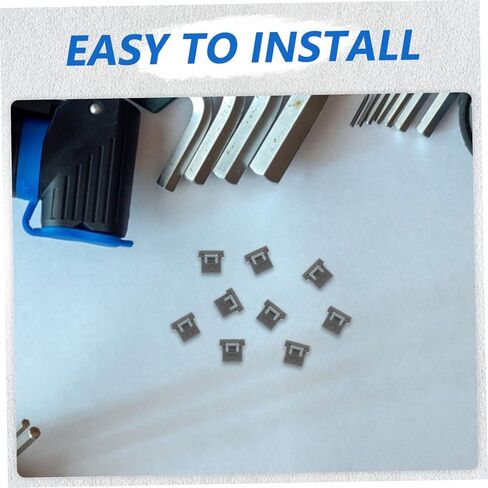 10pcs Cabinet Door Hinge Restrictor Clips for Cupboard Door, Plastic Clip on Hinge Restrictor with Accurate Angle Control and Safety Protection for Renovation and Wardrobe in Kuwait