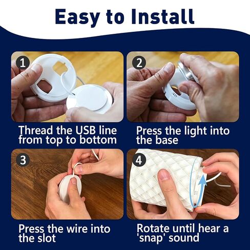 6PCS Led Lamp Kit 001 Three Colors Compatible with Bambu Lab H2S/P2S/P1P/A1 Makerworld 3D Prints, 3000K 4000K 6000K Light, 5V USB Powered DIY Hardware Spare Parts in Kuwait