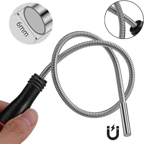 2X Pickup Tool 20 Inch Long Portable Flexible Auto Repair Metal Gifts Powerful Heavy Duty for Home Sink in Kuwait