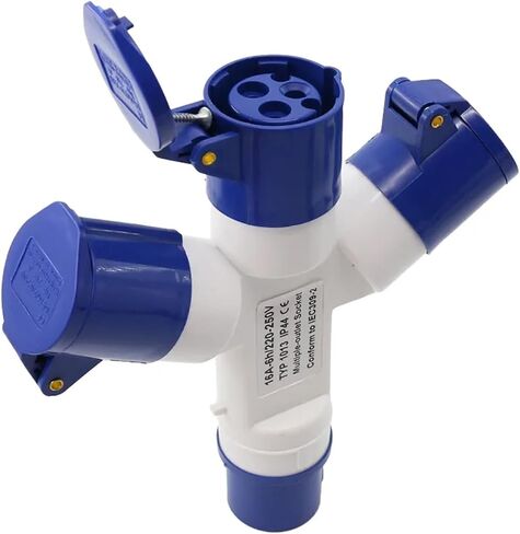 Waterproof Industrial Aviation Plug Connector 3-core 16A Multi-Functional Three-Point in Kuwait