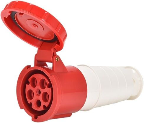 IP67 الصناعية موصل قابس مقاوم للماء 63A/125A 3P 4P 5P سطح لوحة جبل المقبس الكهربائية (مقبس الحائط 4P 63A) in Kuwait