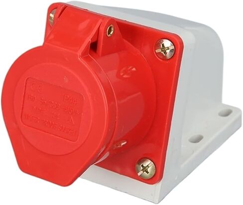 16A 4 PIN Industrial Field Socket/Plug IP44 3P+E 380~415V Waterproof Male and Female Connector Power Plug Socket(314 16a 4pin) in Kuwait