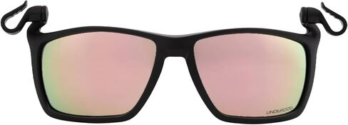 UNDERDOG Glasses Oliver Clip-To-Hat Sunglasses, Polarized & Non-Polarized | Square-Curved Attach to Cap Style, UV400, Flip Up & Down Lens, HD Clarity & Glare Reduction, Durable Polycarbonate, 4 Colors in Kuwait