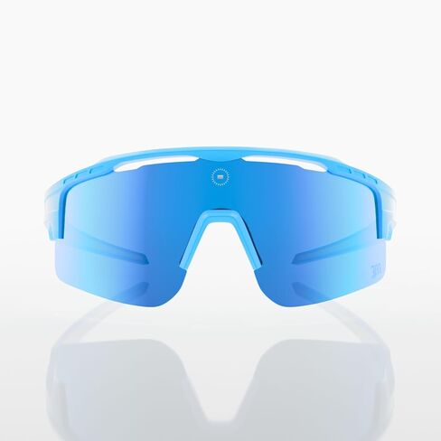 Solaro Baseball Sunglasses for Men and Women – Mens Baseball Sunglasses, Womens Softball Sunglasses, UV400 Sports Sunglasses for Baseball, Softball, Running & Cycling – Carolina Blue in Saudi Arabia
