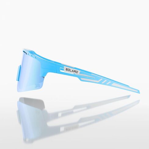 Solaro Baseball Sunglasses for Men and Women – Mens Baseball Sunglasses, Womens Softball Sunglasses, UV400 Sports Sunglasses for Baseball, Softball, Running & Cycling – Carolina Blue in Saudi Arabia