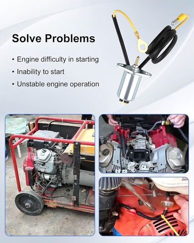 صمام الملف اللولبي مع كابل متوافق مع محرك Honda GX610 GX620 GXV610 GXV620 استبدال 16200-ZJ1-003 in Kuwait