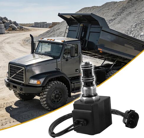 35T36092 12V PTO Solenoid Valve for Muncie CS20 CS21 Series Compatible with Dump Truck Garbage Truck Hydraulic System Replacement for 35T-36092 in Kuwait